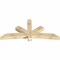 Ekena Millwork Alberta Rough Sawn Timber Gable Bracket, Douglas Fir, 84"W x 38"H x 6"D x 6"F, 11/12 Pitch GBW084X38X0606ALB00RDF - alternate 4